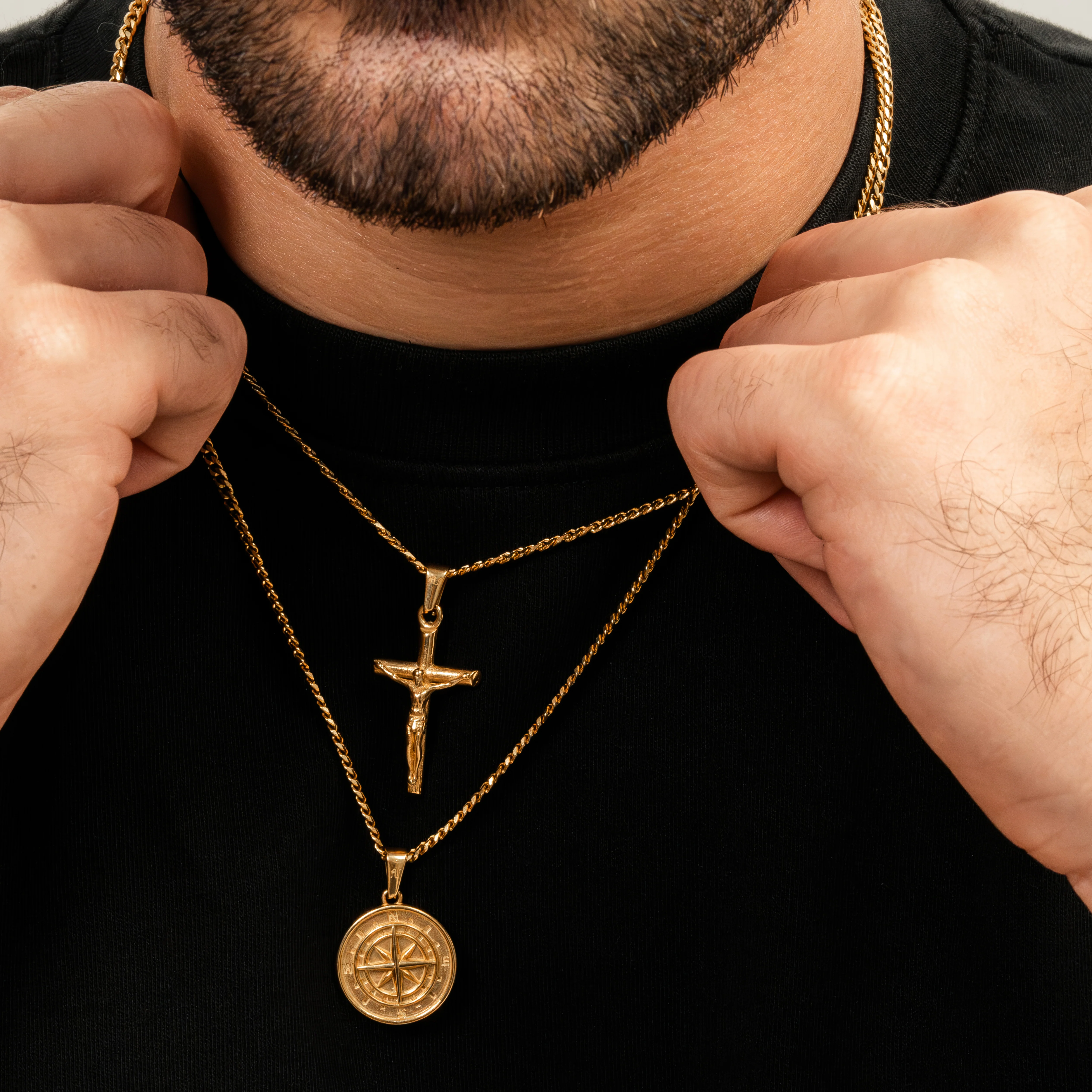 Gold Cross x Compass Bundle - Image 3