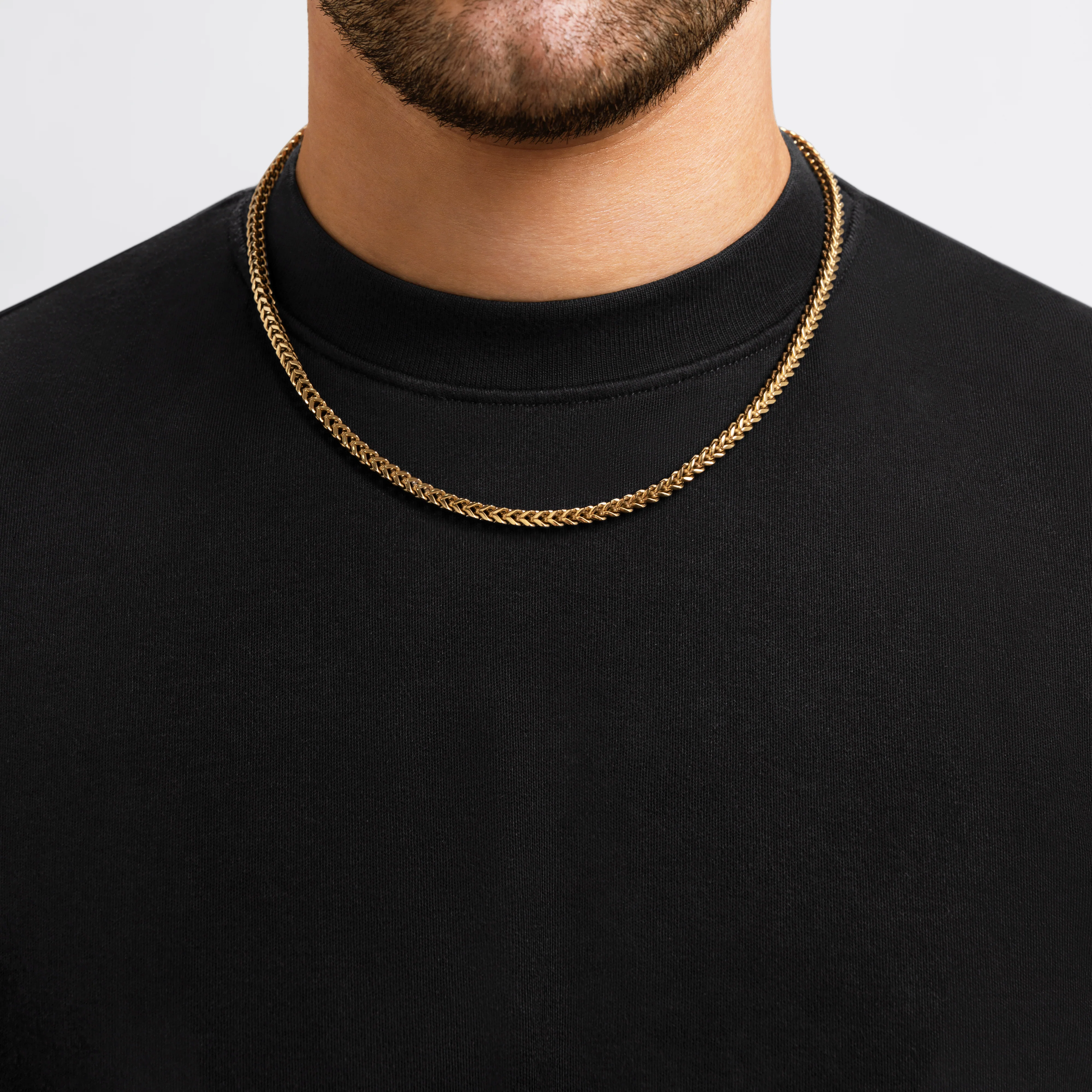 Gold Flower Basket Chain - 4 mm - Image 2