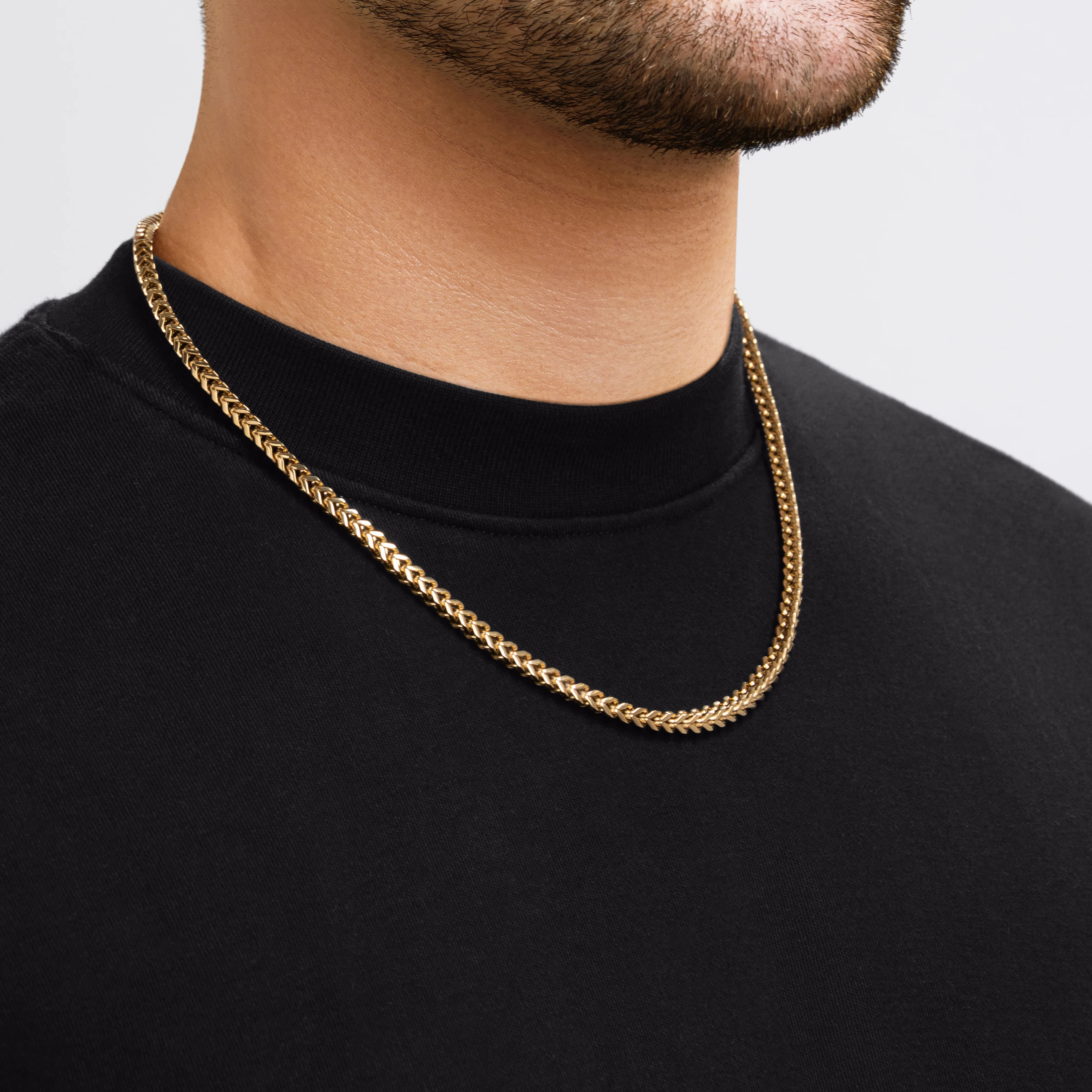 Gold Flower Basket Chain - 4 mm - Image 3