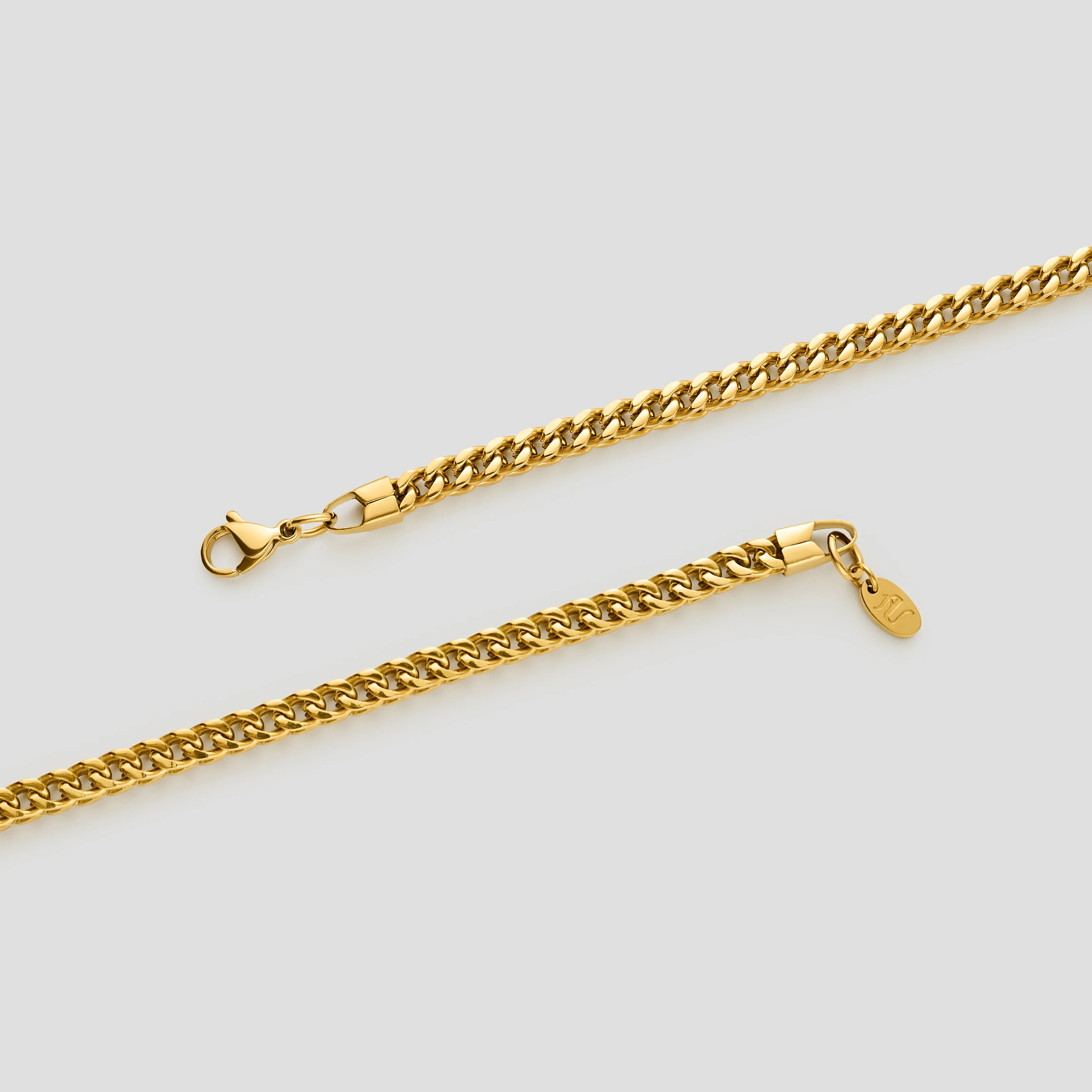 Gold Flower Basket Chain - 4 mm - Image 4