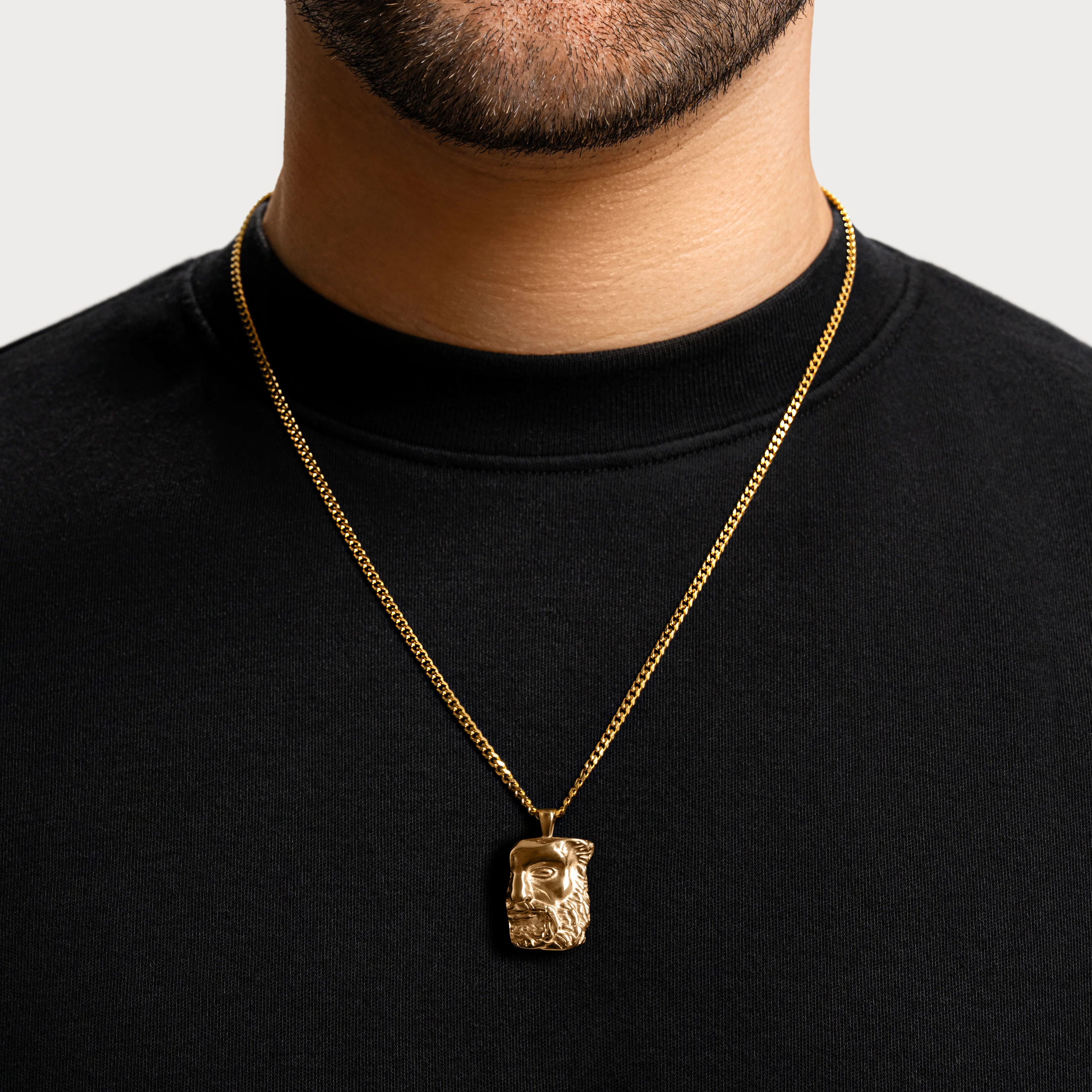 Greek Statue - Gold - Image 2
