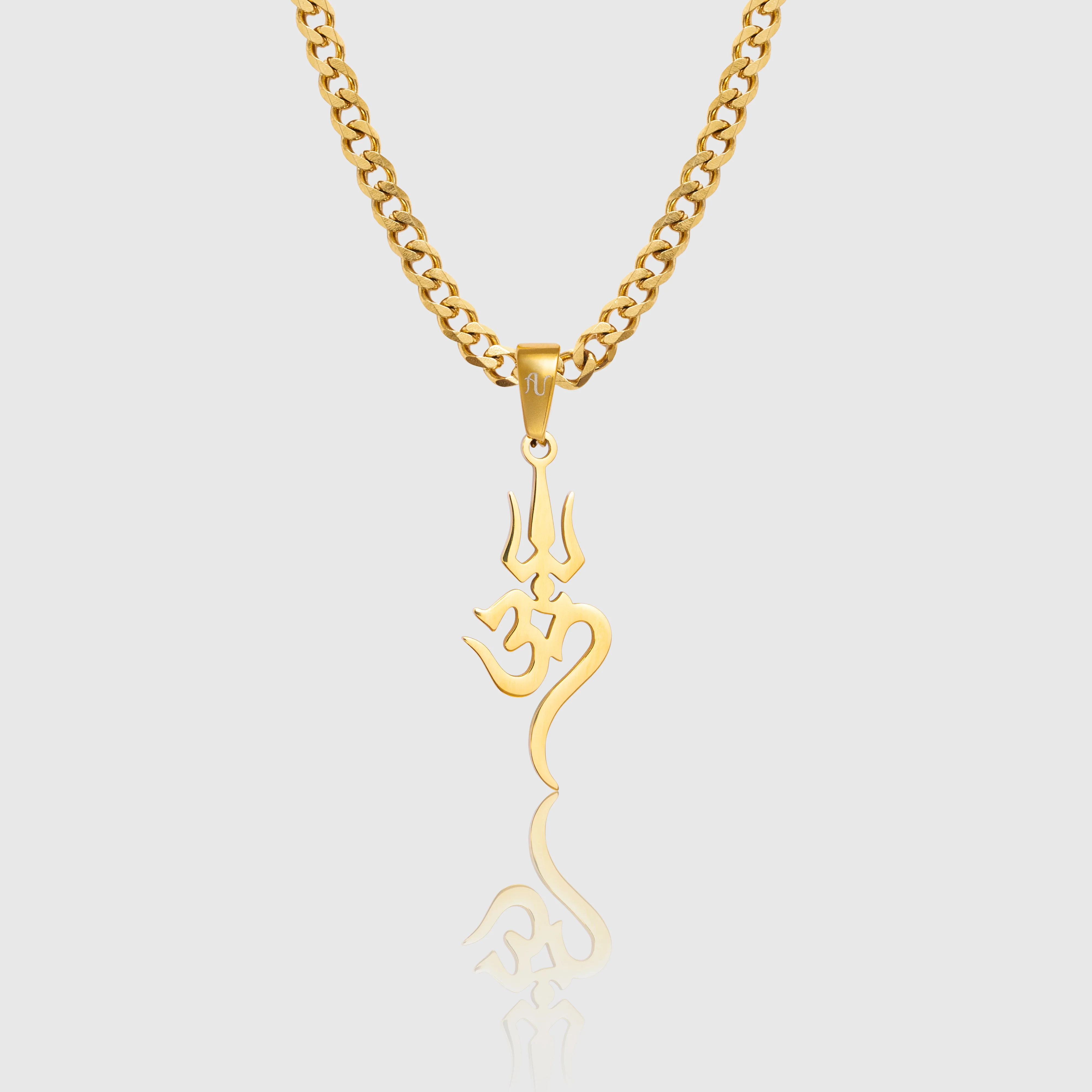Hindu Pendant - Gold