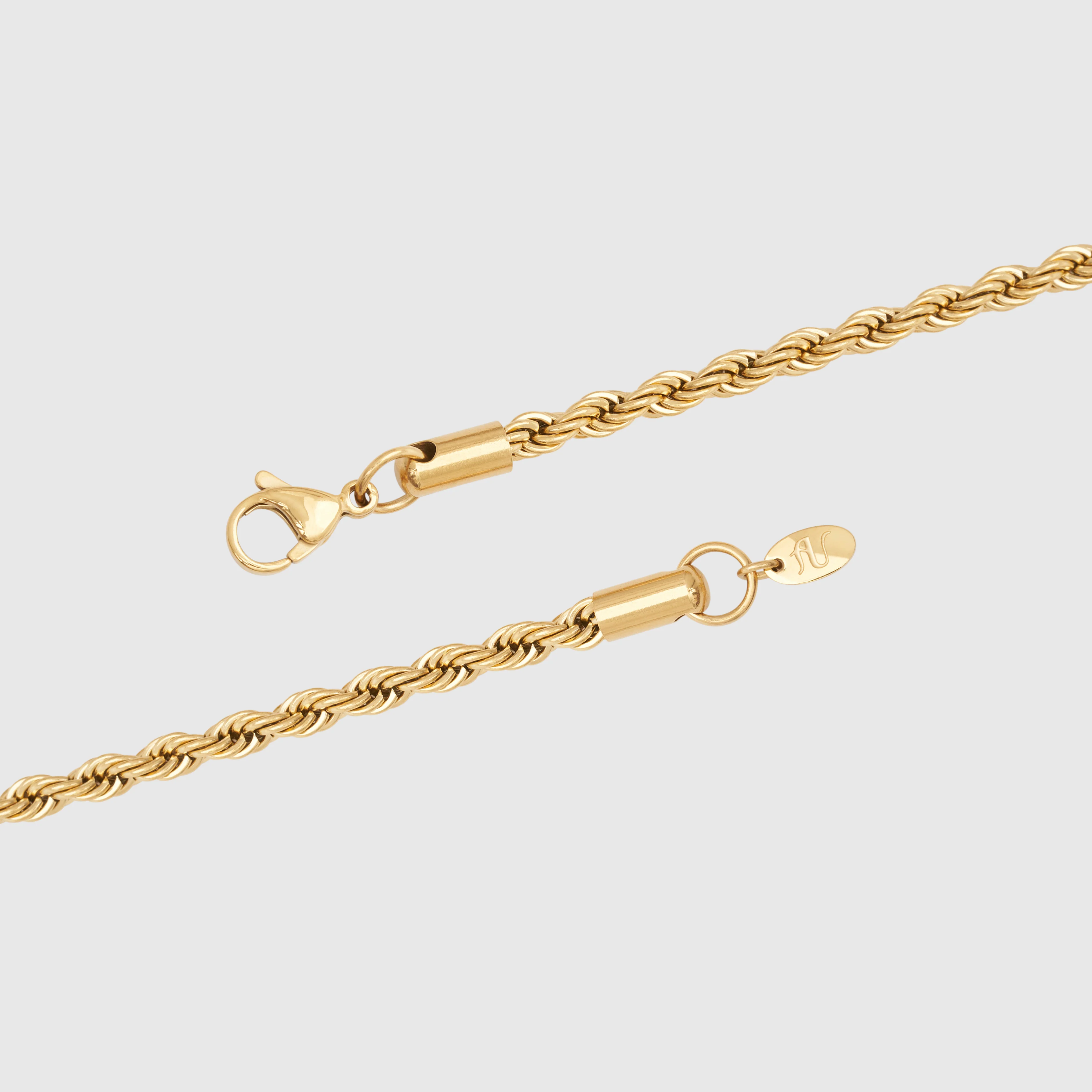 Gold Rope Chain - 4 mm - Image 5