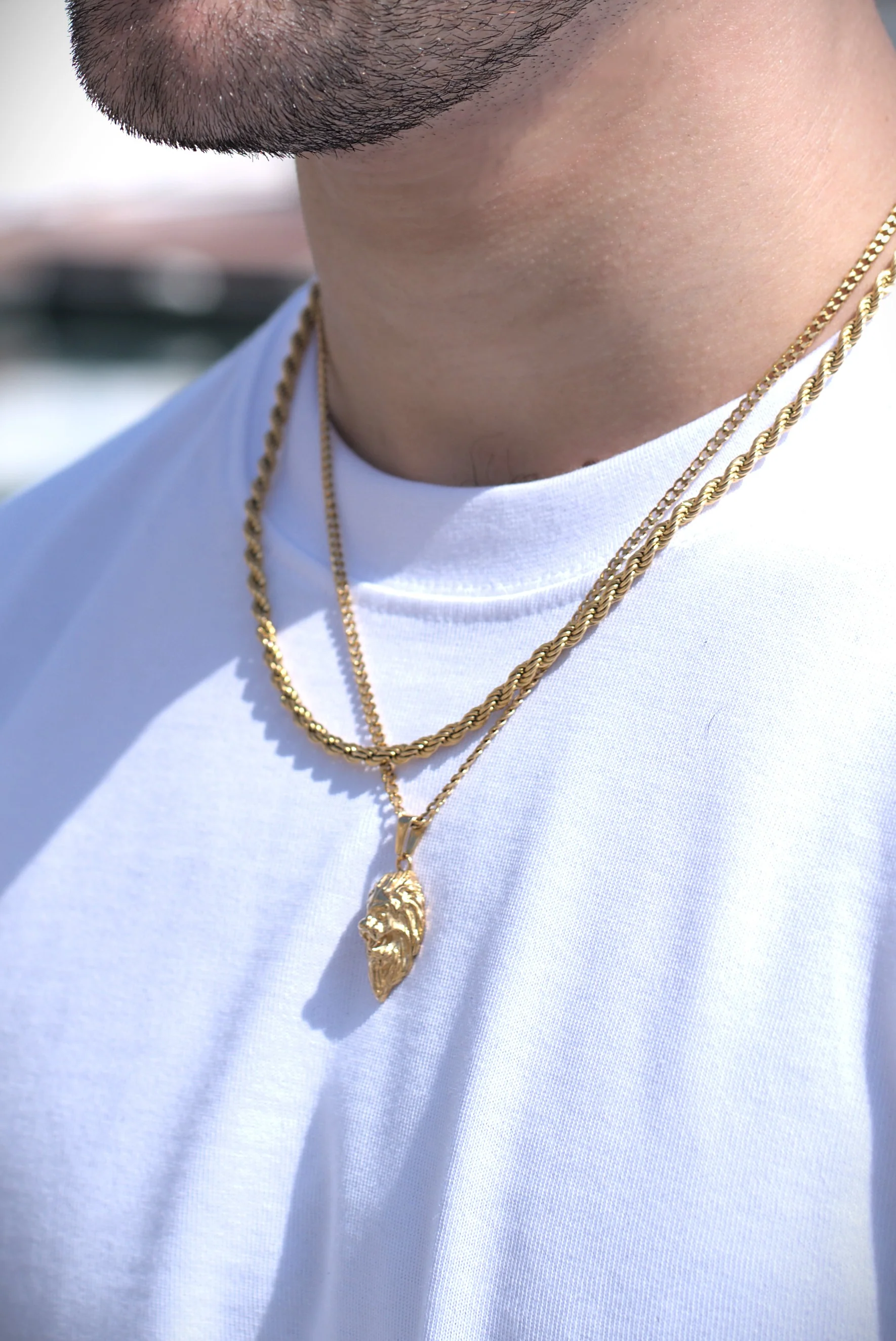 Gold Rope Chain - 4 mm - Image 6