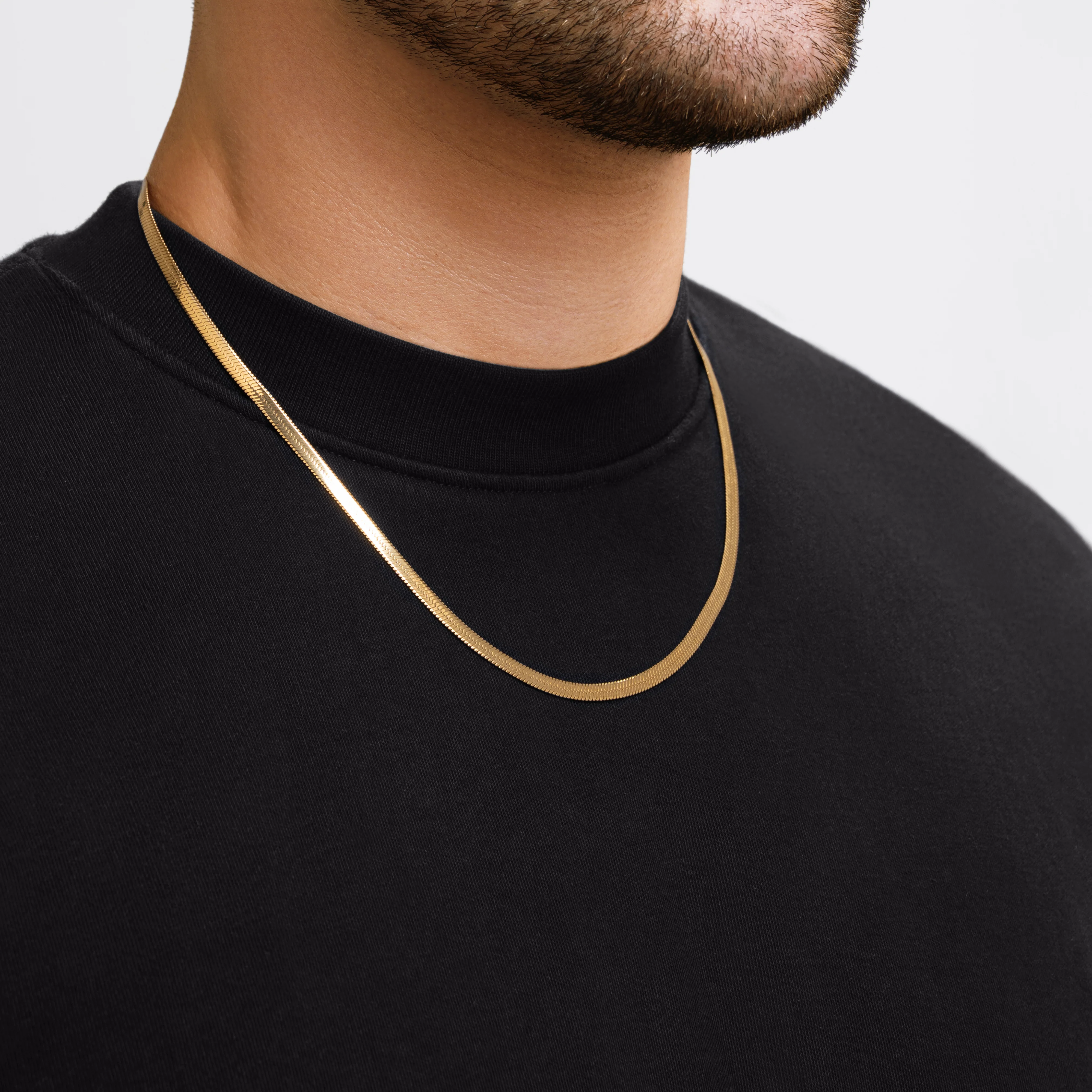Gold Snake Chain - 3.2 mm - Image 3