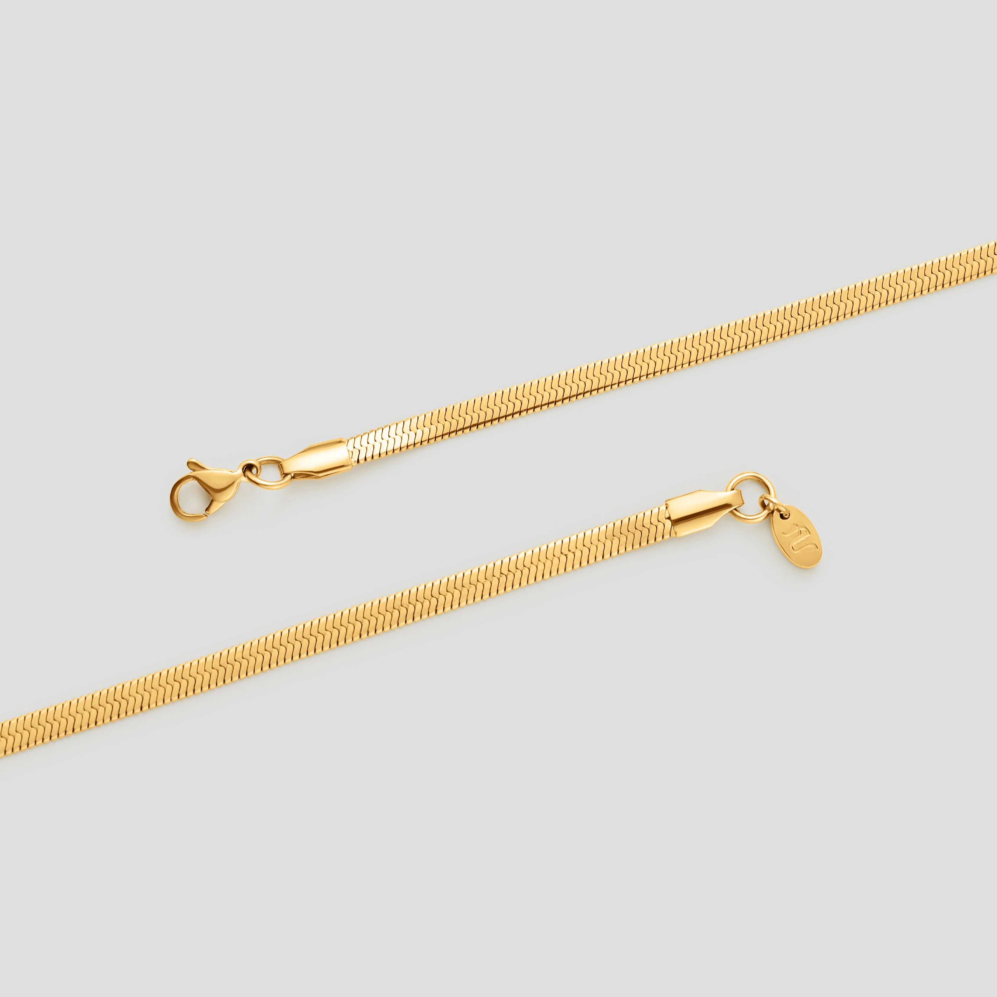 Gold Snake Chain - 3.2 mm - Image 4
