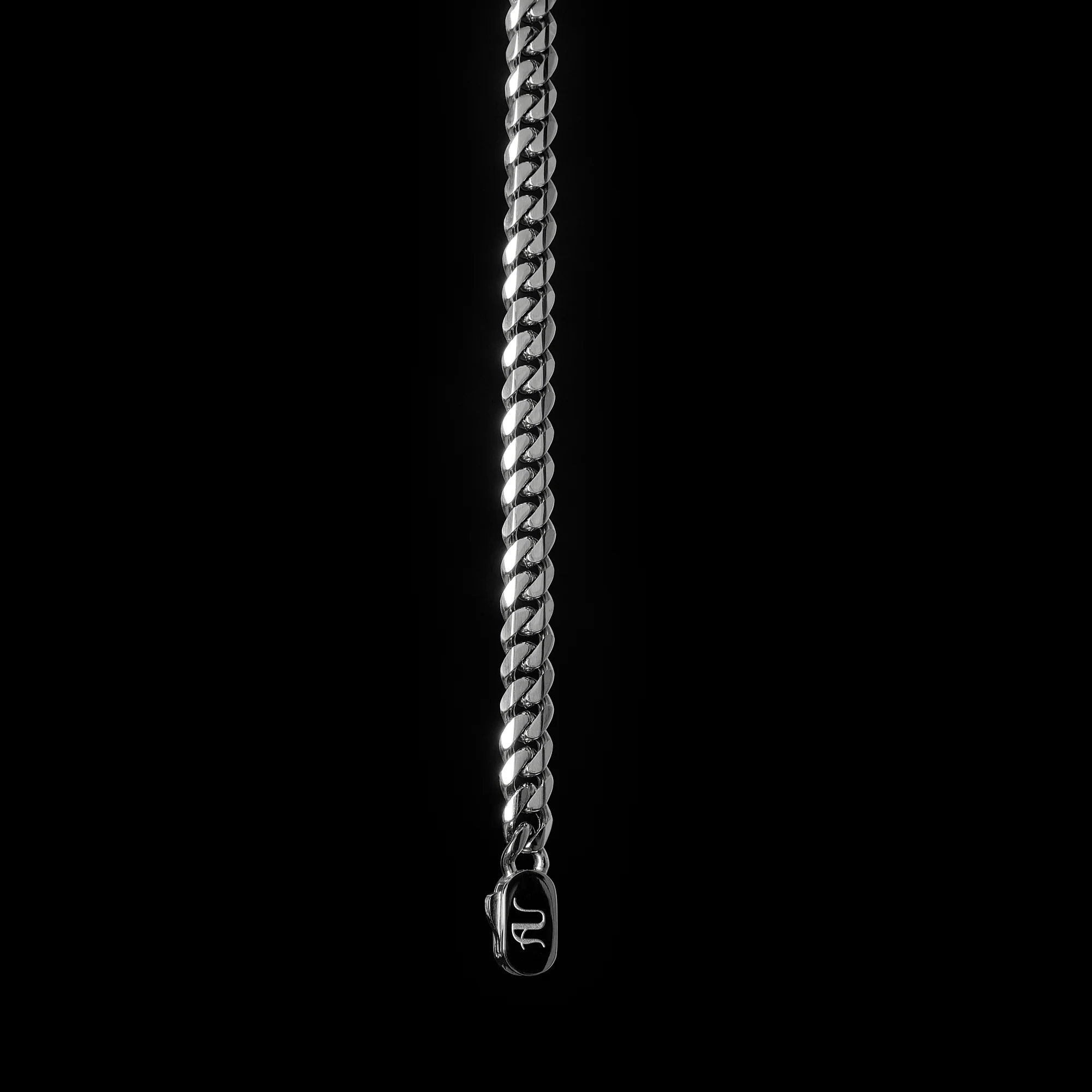 Silver Bracelet for Men - 8 mm - Image 4