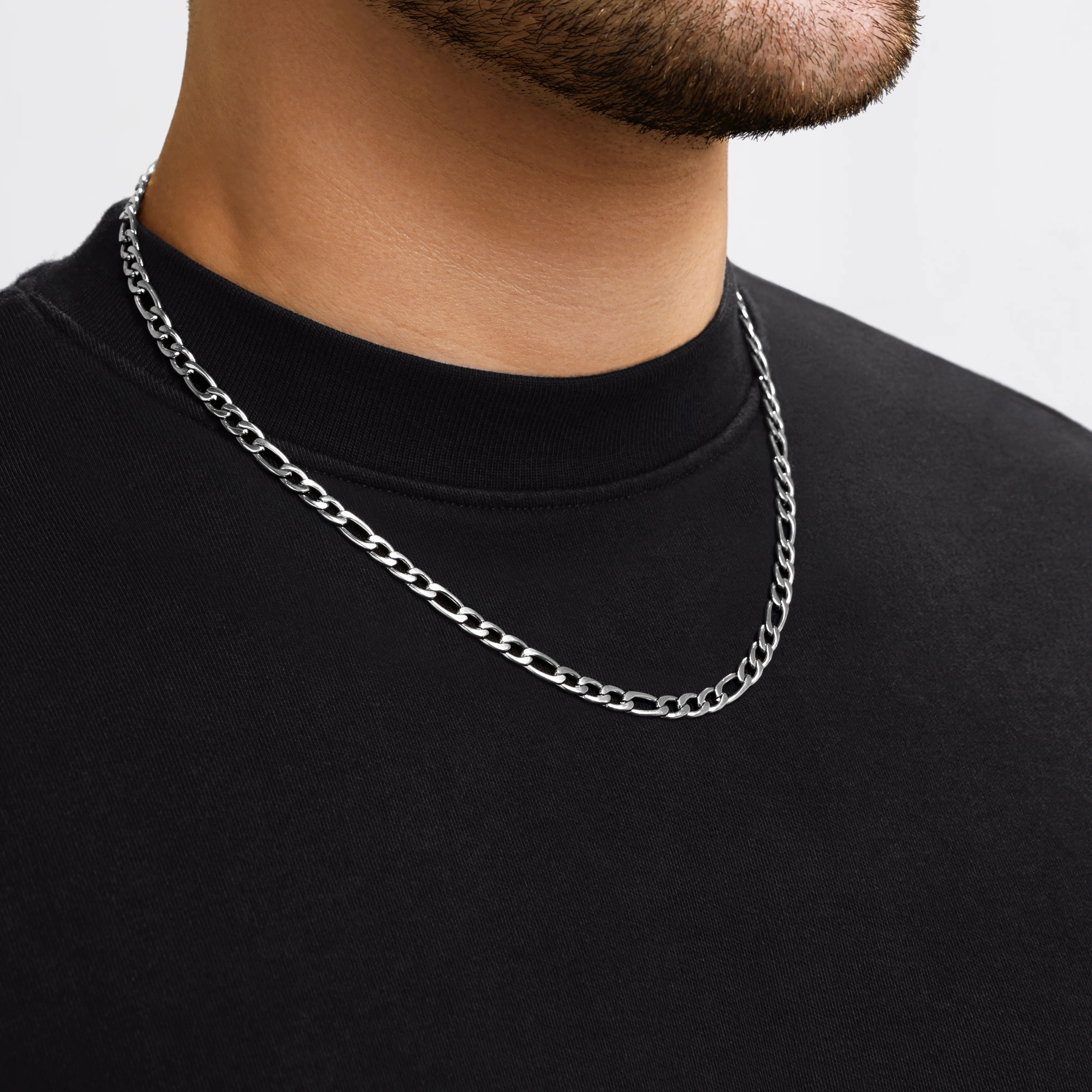 Silver Franco Chain - 5 mm - Image 3
