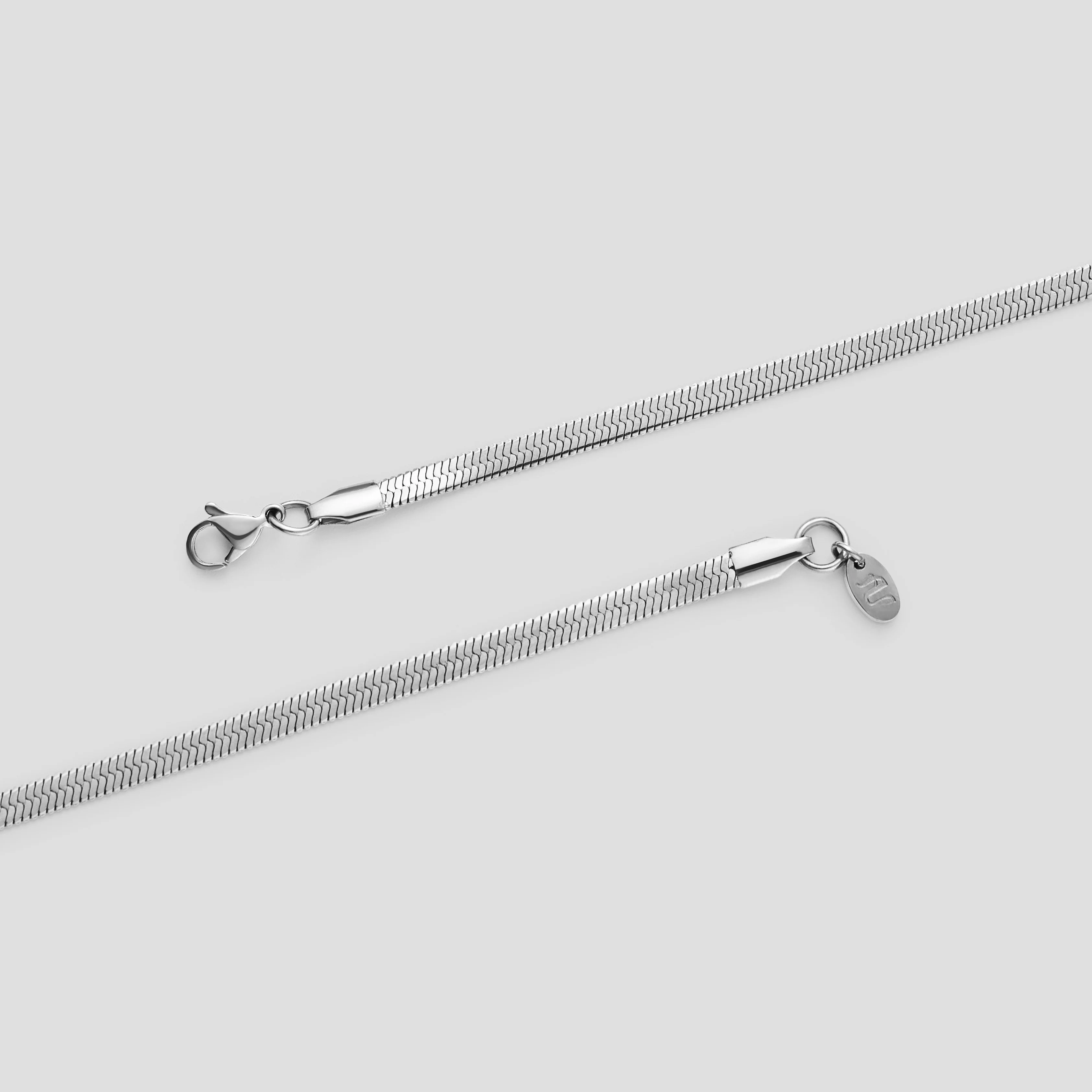 Silver Snake Chain - 3.2 mm - Image 4