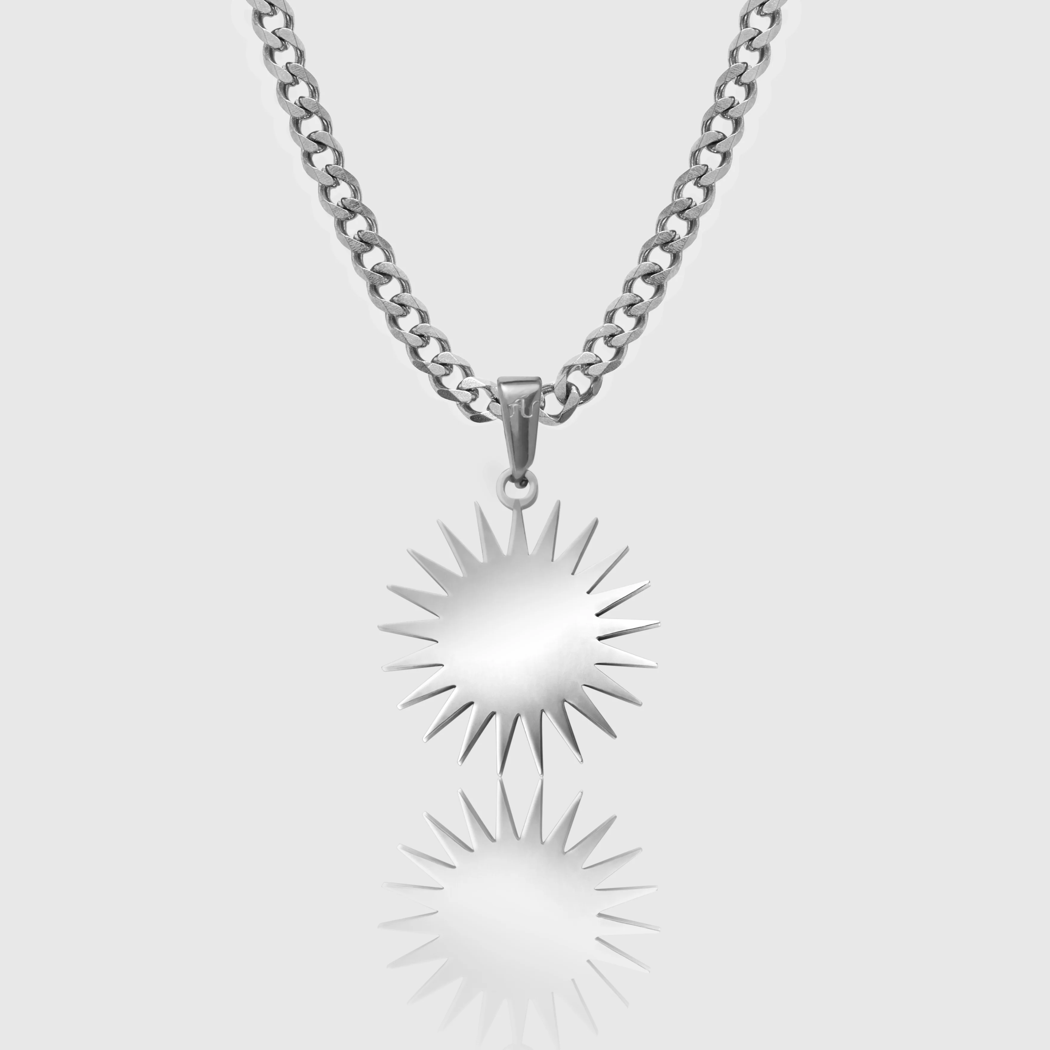 Sun Necklace - Silver