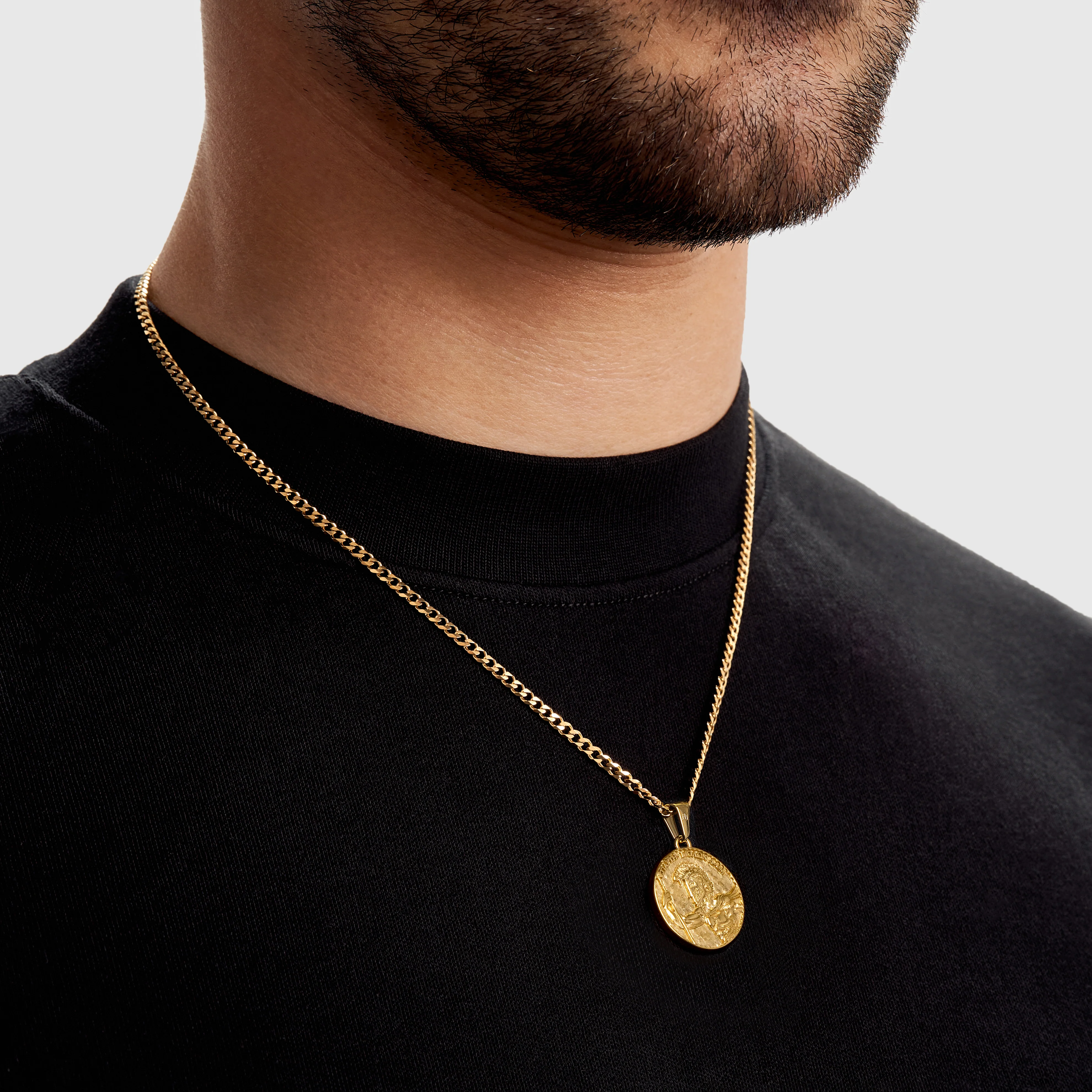 Spartan Necklace - Gold - Image 6