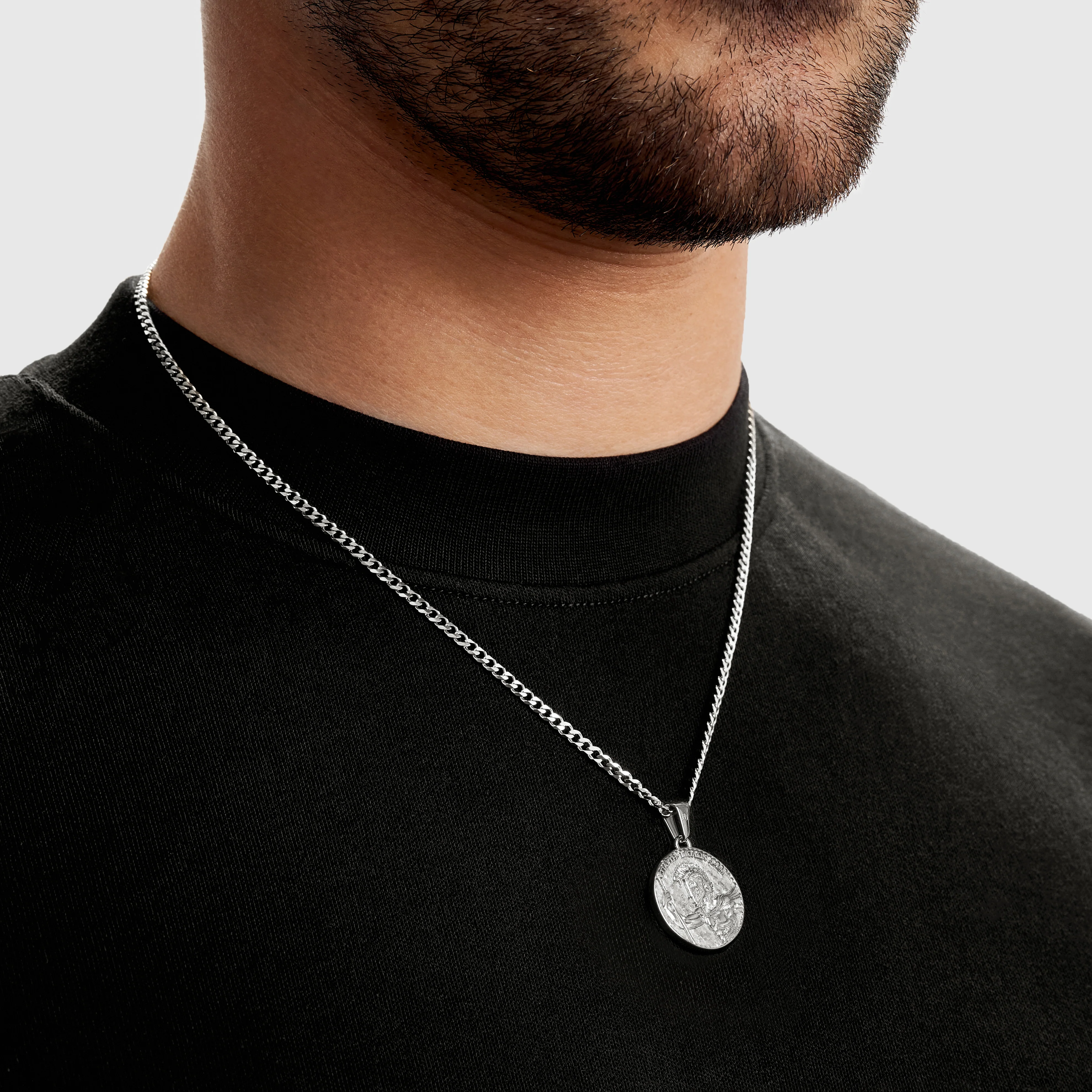 Spartan Necklace - Silver - Image 6