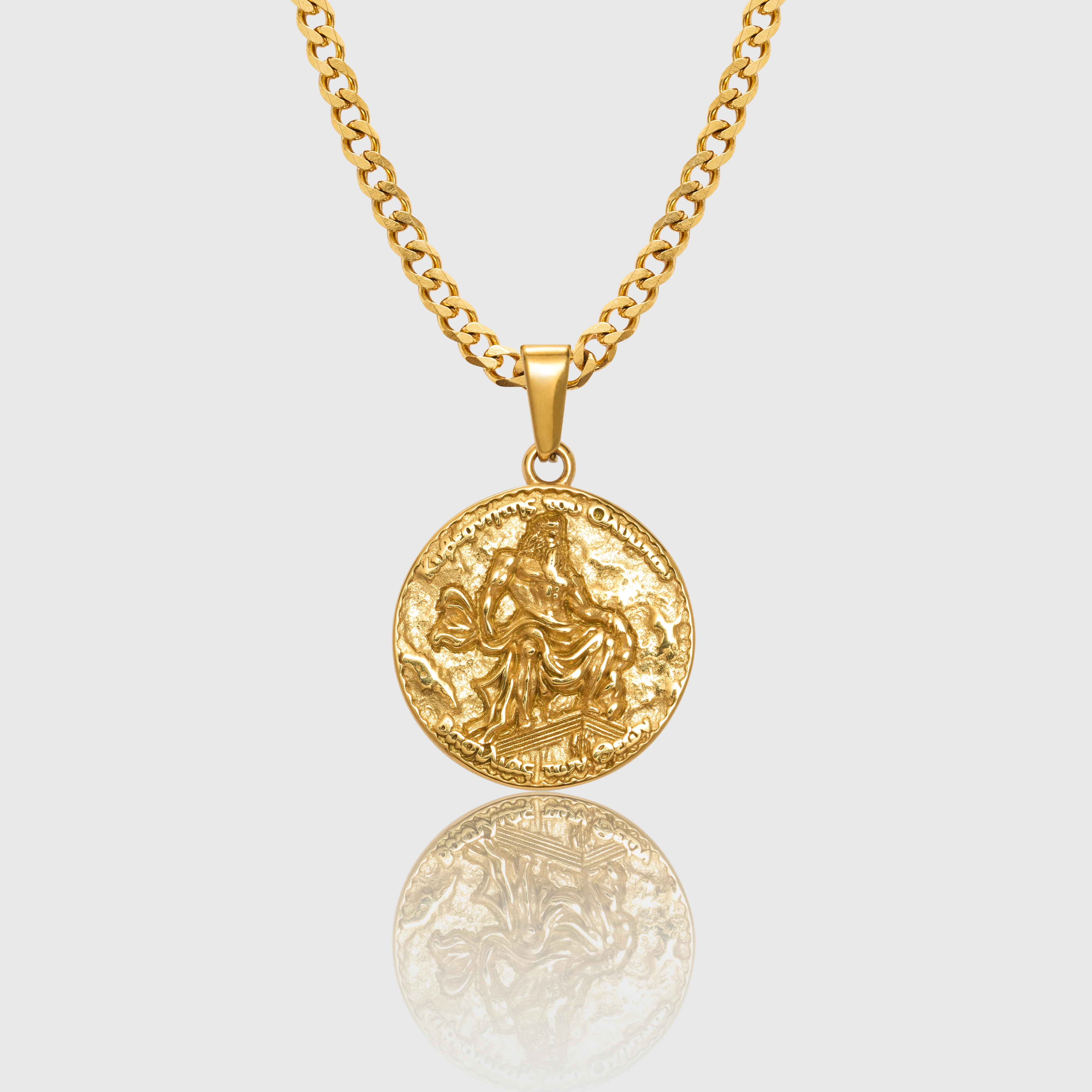 Zeus Necklace - Gold - Image 2