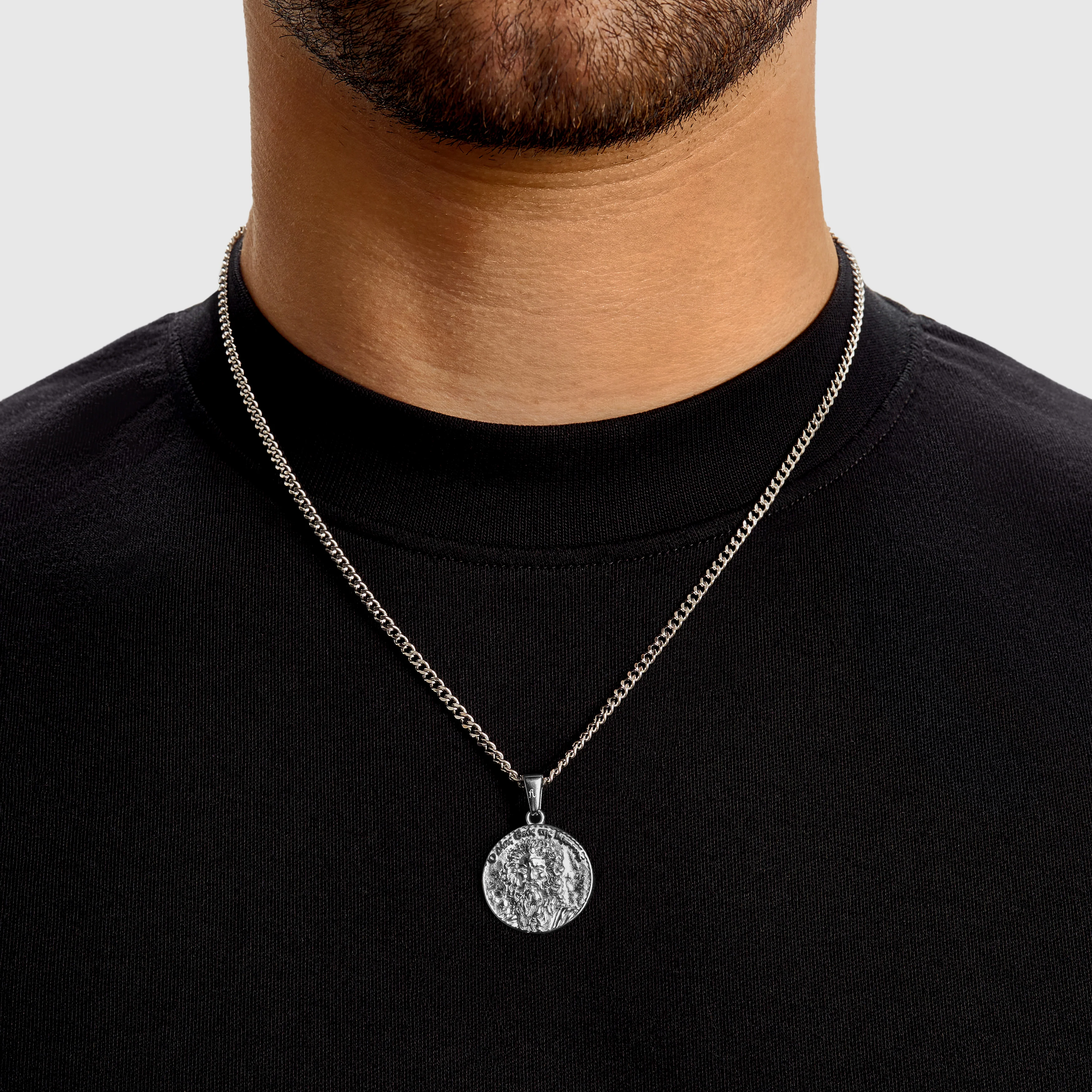 Zeus Necklace - Silver - Image 3