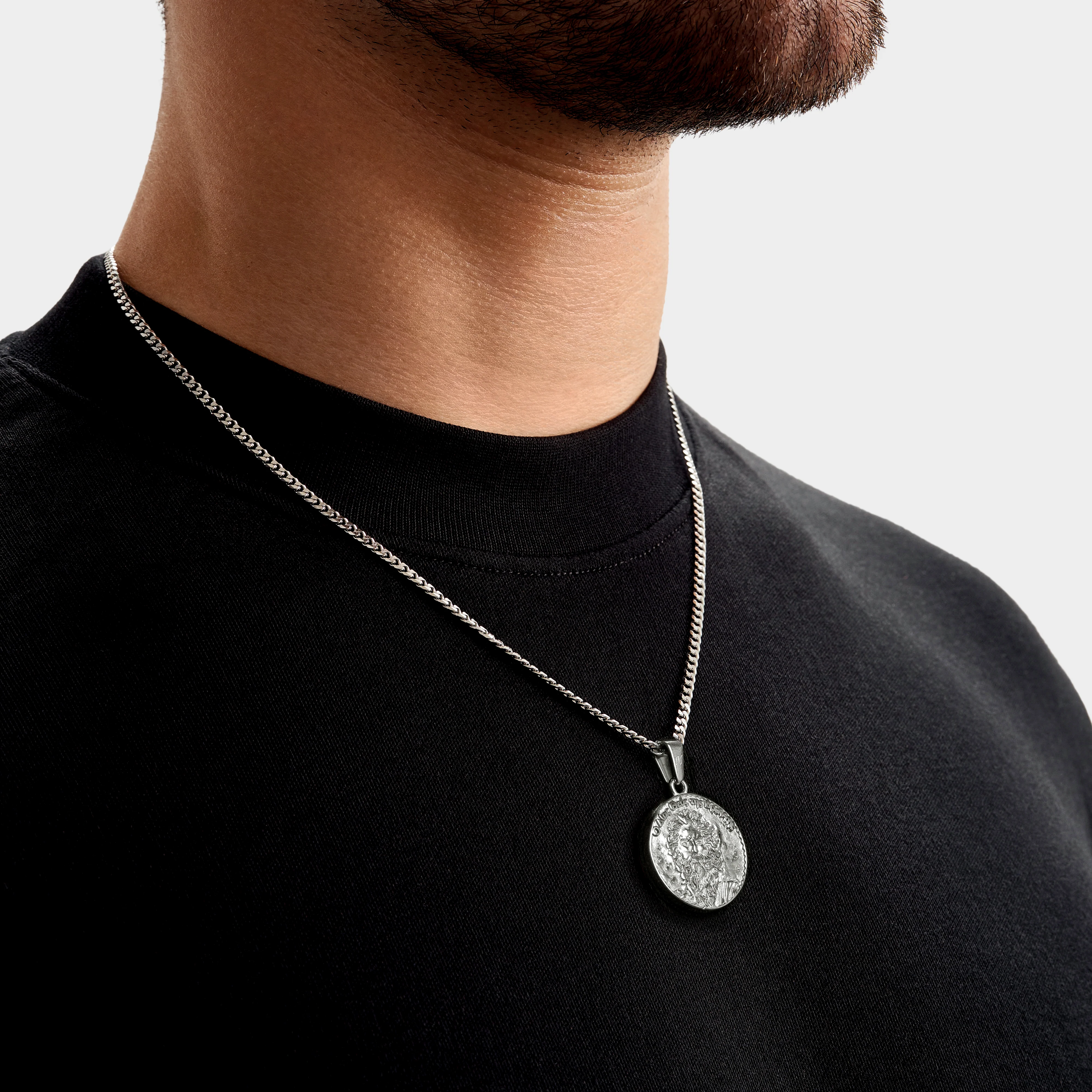 Zeus Necklace - Silver - Image 4