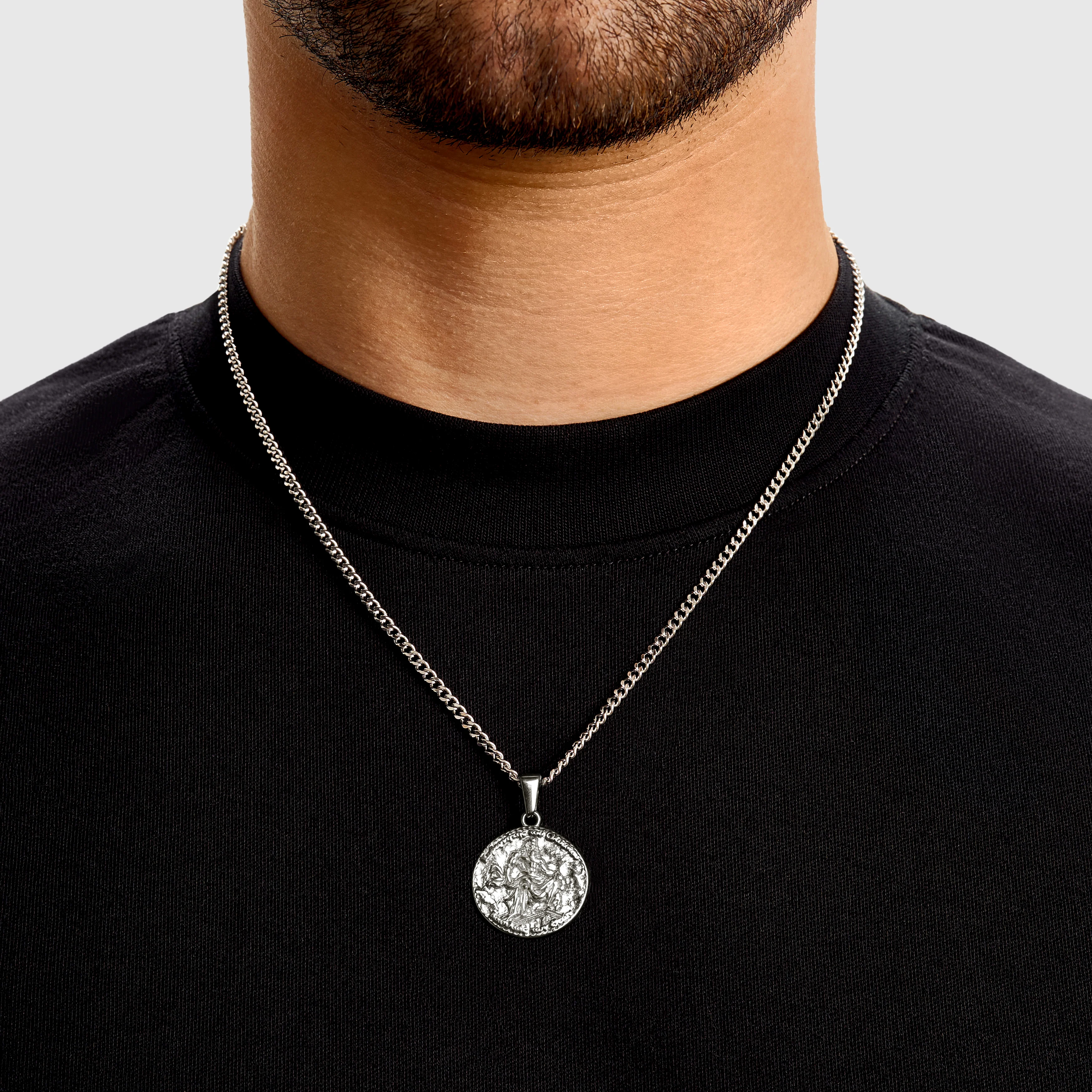Zeus Necklace - Silver - Image 5